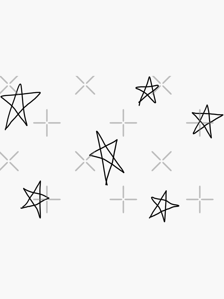"stars stickers" Sticker for Sale by MYDESIGNERSTYLE Redbubble