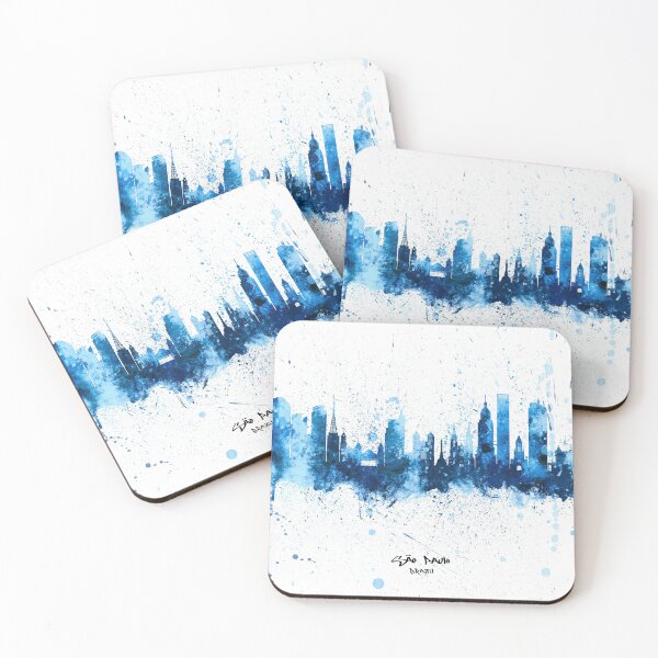 Item preview, São Paulo Skyline Brazil designed and sold by ArtPrints.