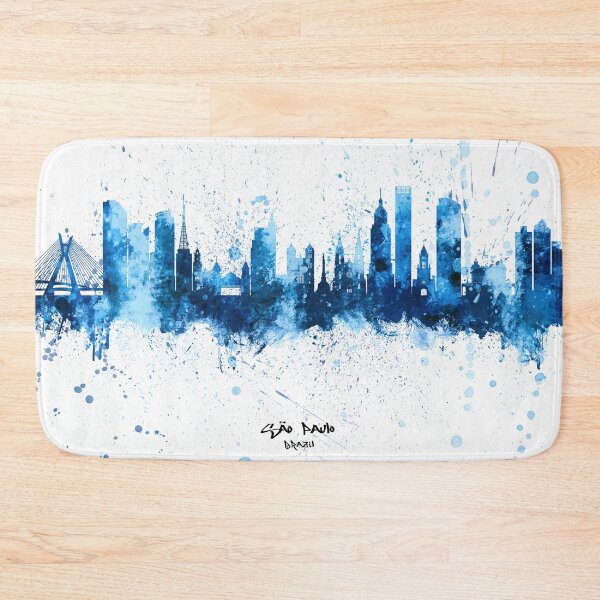 Item preview, São Paulo Skyline Brazil designed and sold by ArtPrints.