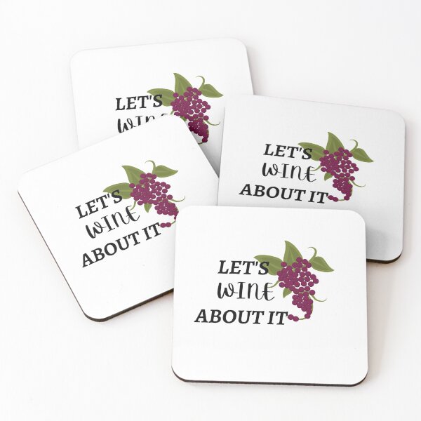 Item preview, lets wine about it, wine lovers perfect dad gift and mom gift, wine is the best drink designed and sold by Martin-bivert.