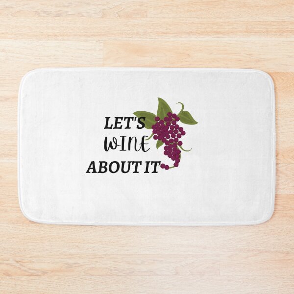 Item preview, lets wine about it, wine lovers perfect dad gift and mom gift, wine is the best drink designed and sold by Martin-bivert.