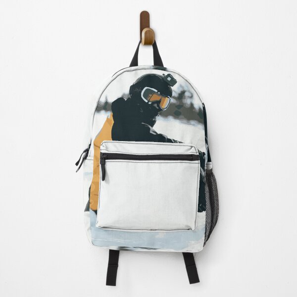 Item preview, Snowboarder after a difficult track designed and sold by Evgenija-S.