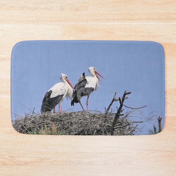 Item preview, r2421/ site ornithologique-du-teich - Cigogne blanche,  2018 par Okaio Créations - Olavia-Olao     designed and sold by o.okaïo.