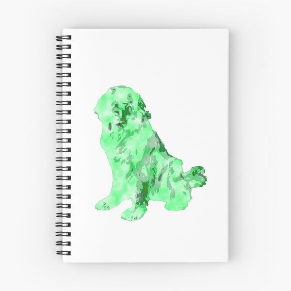 Item preview, Newfoundland Dog Green designed and sold by Moonyflower.