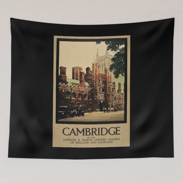 Item preview, retro Cambridge designed and sold by CorasPosters.