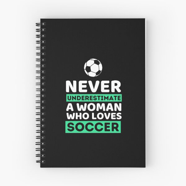 Item preview, Never Underestimate A Woman Who Loves Soccer designed and sold by bifkee19.