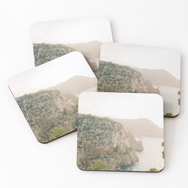 Item preview, Relaxing Sunset View with Mountains | Fine Art Travel Photography | Shot on Ibiza designed and sold by youriclaessens.