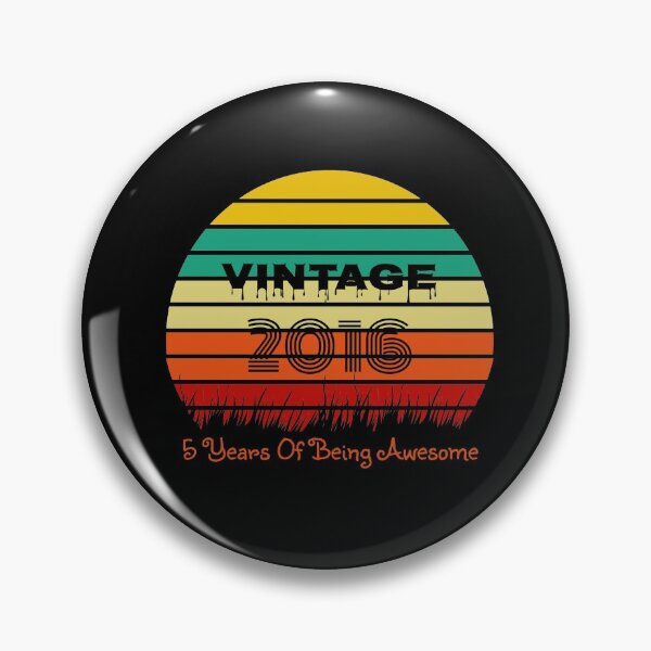 Item preview, Vintage 2016 - 5th Birthday designed and sold by JaneApril.