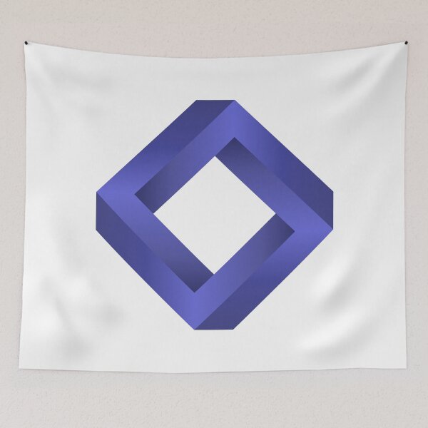 Item preview, Penrose Square ( Blue ) designed and sold by pgons.