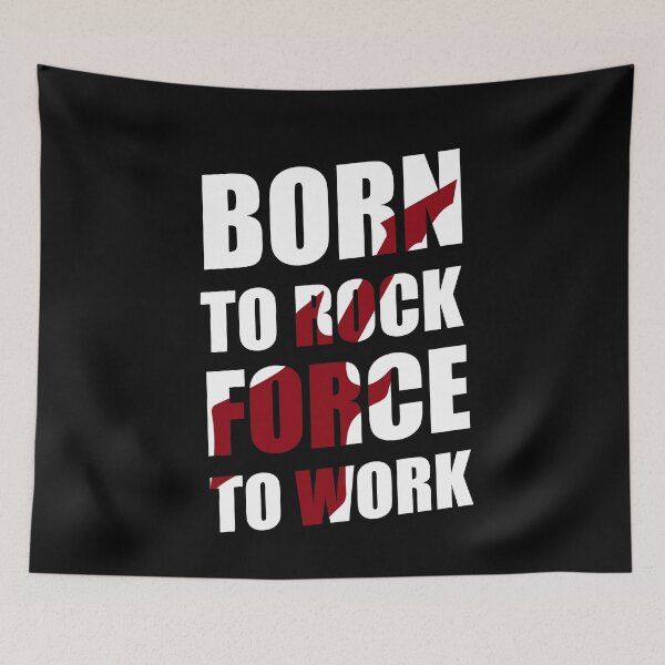 Item preview, I am born to ROCK designed and sold by maryam madah.