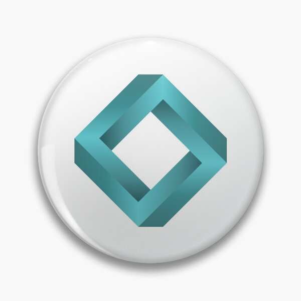 Item preview, Penrose Square ( Teal ) designed and sold by pgons.