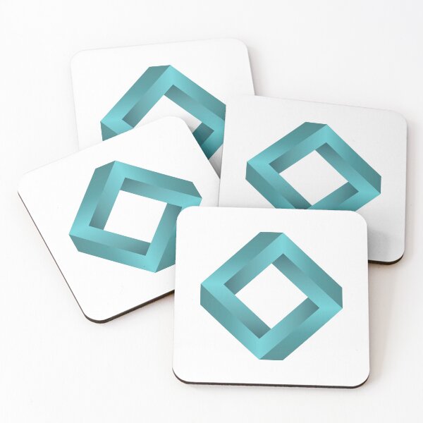 Item preview, Penrose Square ( Teal ) designed and sold by pgons.