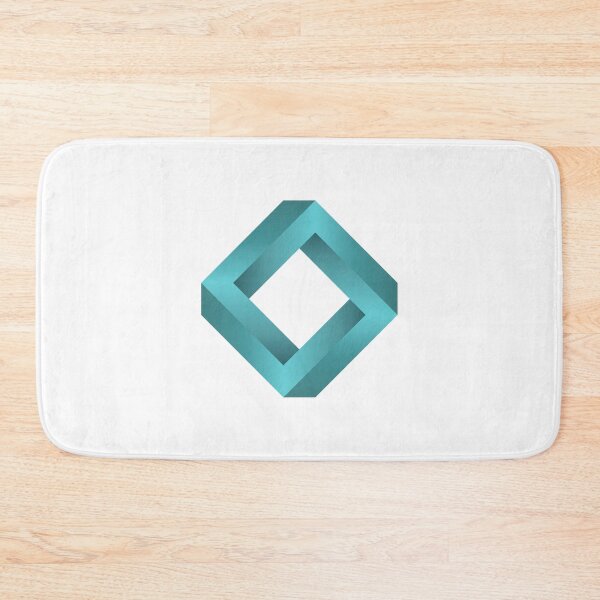 Item preview, Penrose Square ( Teal ) designed and sold by pgons.