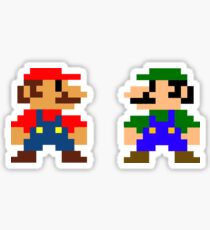Mario And Luigi Sticker