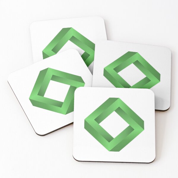 Item preview, Penrose Square ( Green ) designed and sold by pgons.