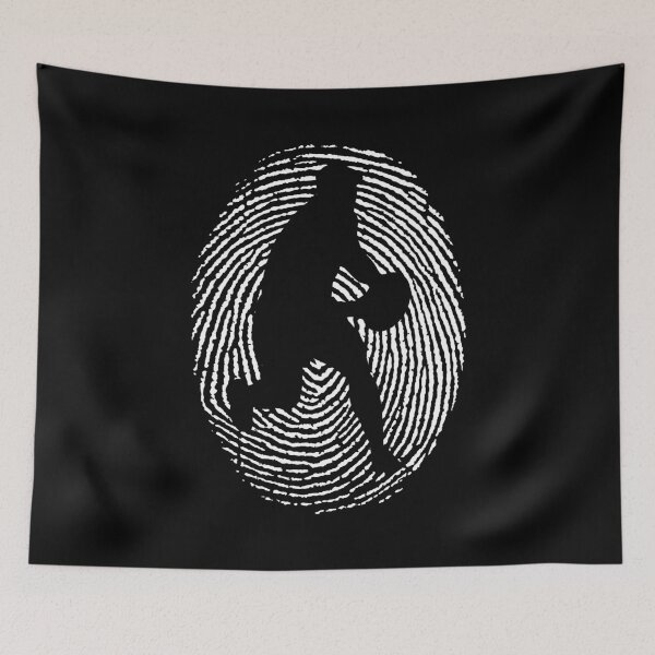 Item preview, Rugby Player Fingerprint designed and sold by playloud.