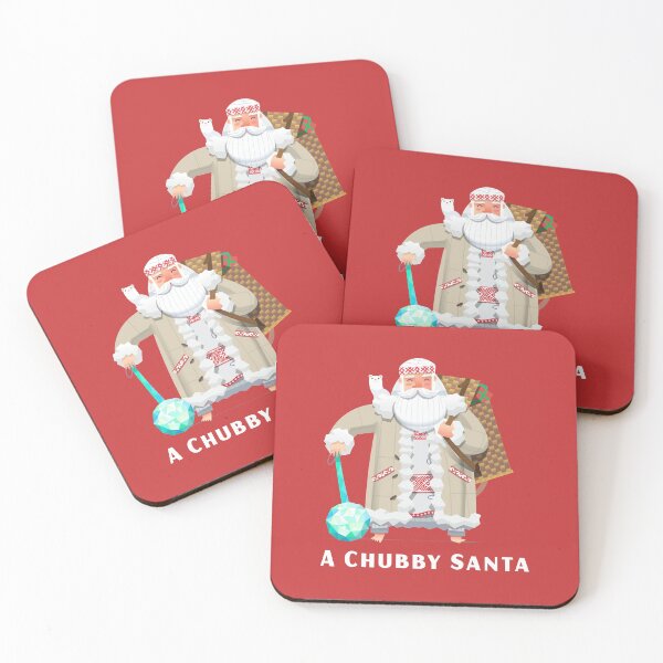Item preview, Merry Christmas Holiday | A Chubby Santa | Russian Santa Claus designed and sold by Ainbowz-Artwork.