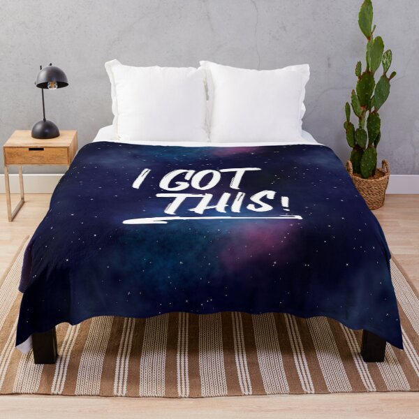 Item preview, I Got This! - White on Galaxy Print designed and sold by GeekyMumDesigns.