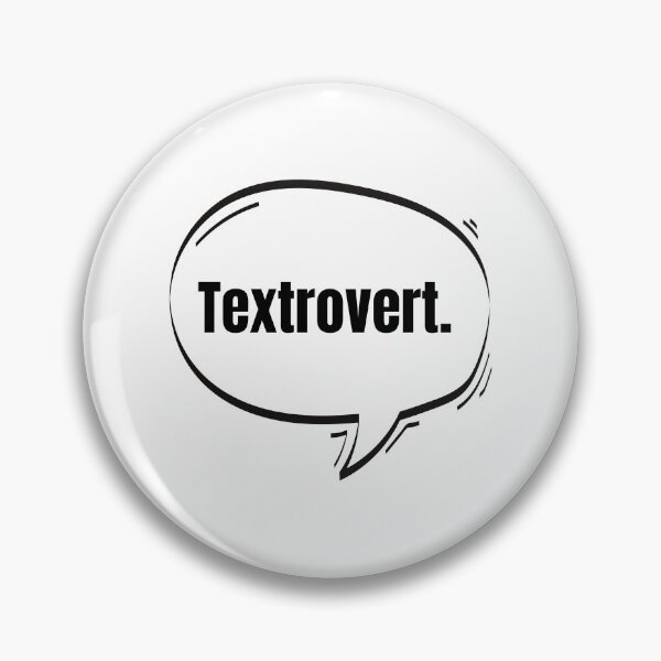Item preview, Textrovert Text-Based Speech Bubble designed and sold by Nathalie Aynié.