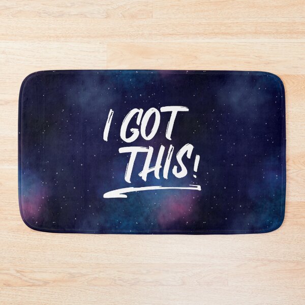 Item preview, I Got This! - White on Galaxy Print designed and sold by GeekyMumDesigns.