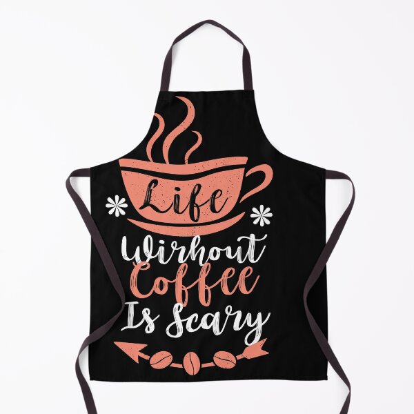 Item preview, life without coffee is scary designed and sold by maryam madah.