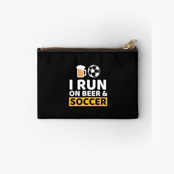 Item preview, I Run On Beer & Soccer designed and sold by bifkee19.