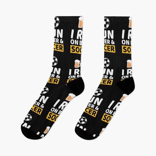 Item preview, I Run On Beer & Soccer designed and sold by bifkee19.