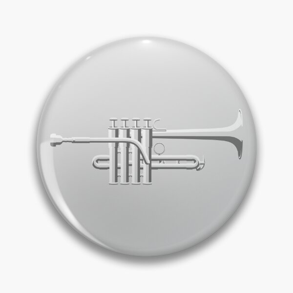 Item preview, Shiny Silver Piccolo Trumpet designed and sold by Menno van der Meer.