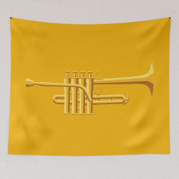 Item preview, Shiny Full Golden Piccolo Trumpet designed and sold by Menno van der Meer.