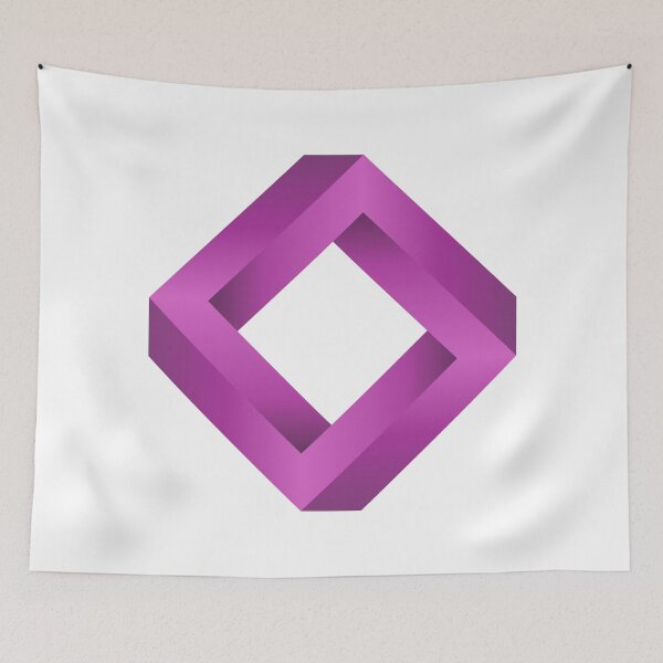 Item preview, Penrose Square ( Purple ) designed and sold by pgons.