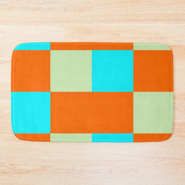 Item preview, Squares & Rectangle (Orange, Green, Blue) designed and sold by Paul James Farr.