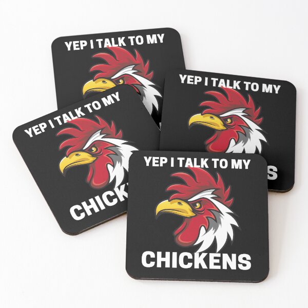 Item preview, Yep I Talk To My Chicken designed and sold by ohmier.