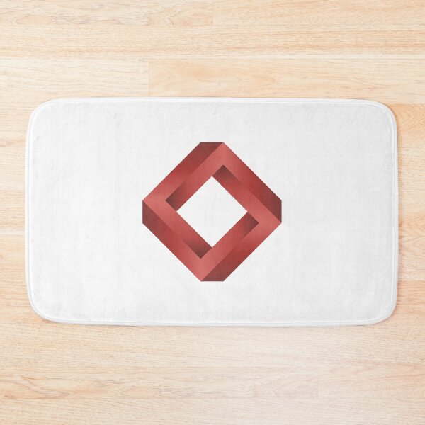 Item preview, Penrose Square ( Red ) designed and sold by pgons.