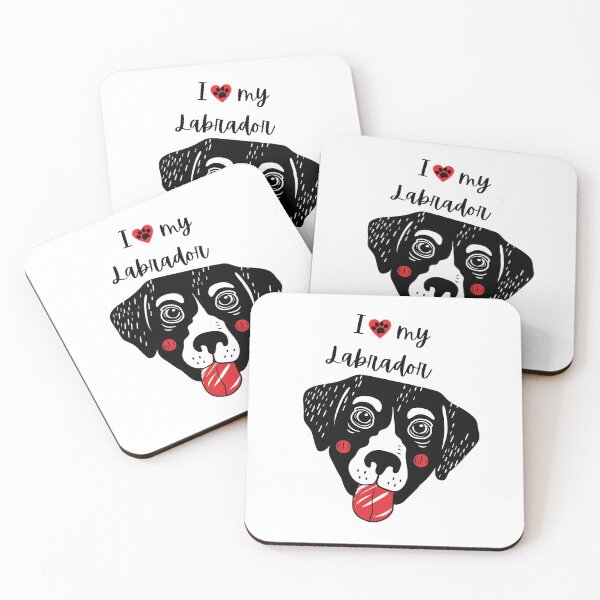 Item preview, Artistic I Love My Labrador designed and sold by urbanattitudeco.