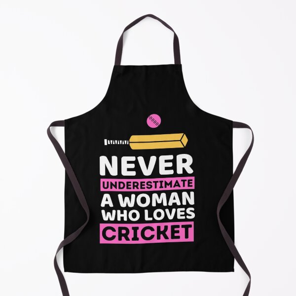 Item preview, Never Underestimate A Woman Who Loves Cricket designed and sold by bifkee19.