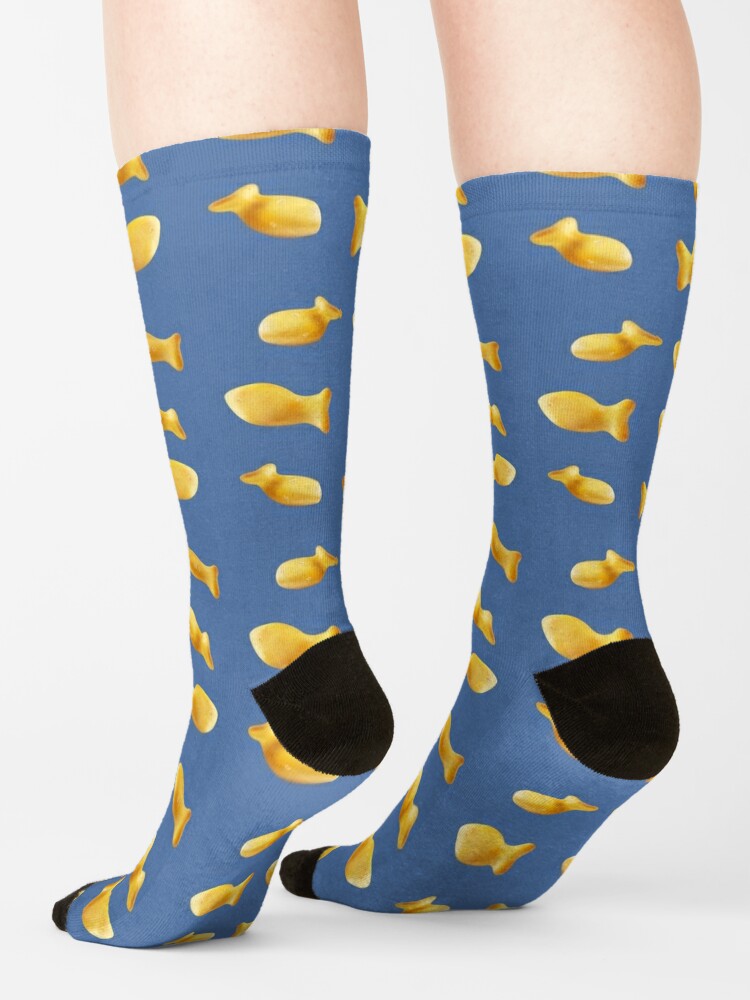 Discover Goldfish Cracker Biscuits Pack | Socks