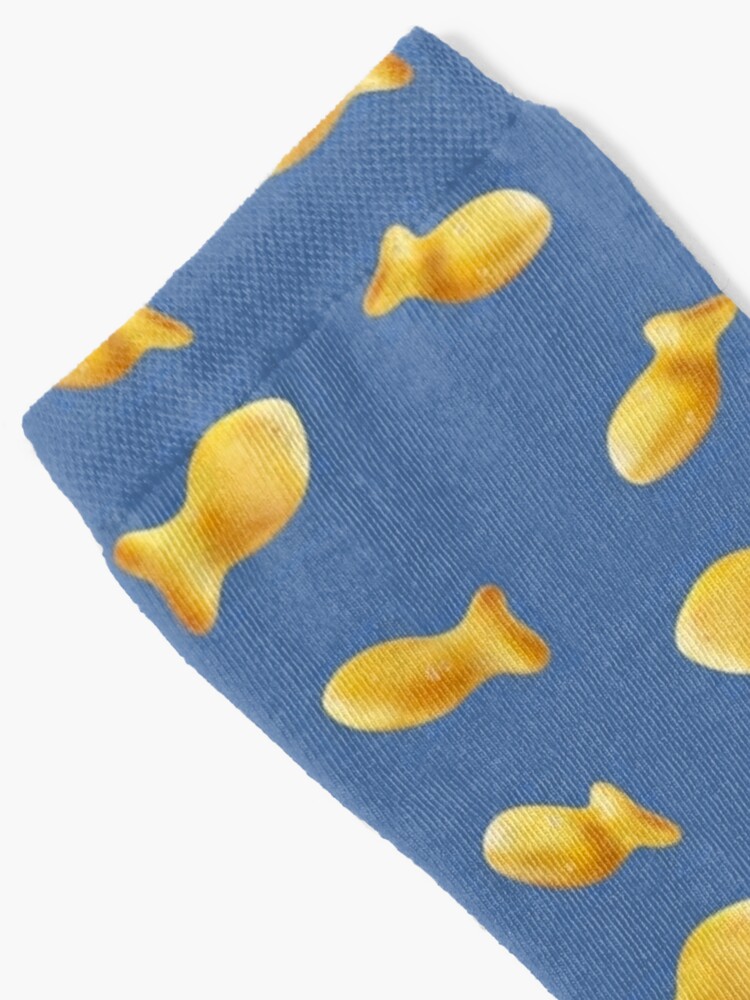 Discover Goldfish Cracker Biscuits Pack | Socks