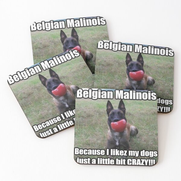 Item preview, Crazy Malinois T-Shirt designed and sold by mancavemerch.