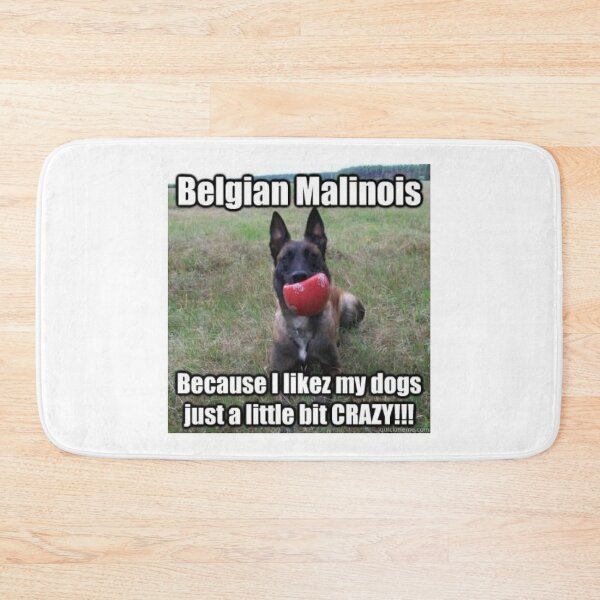 Item preview, Crazy Malinois T-Shirt designed and sold by mancavemerch.