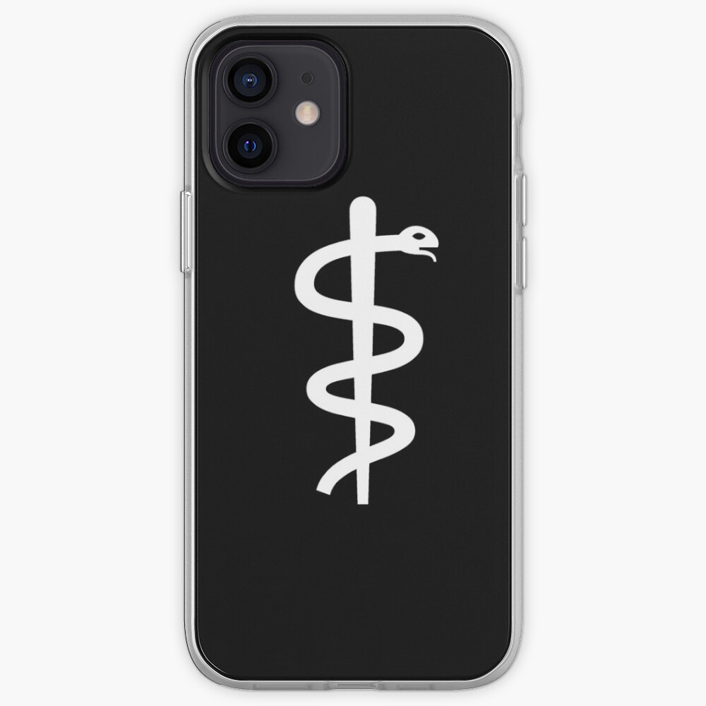 Unicode Character “⚕” (U+2695) Staff of Aesculapius iPhone Case
