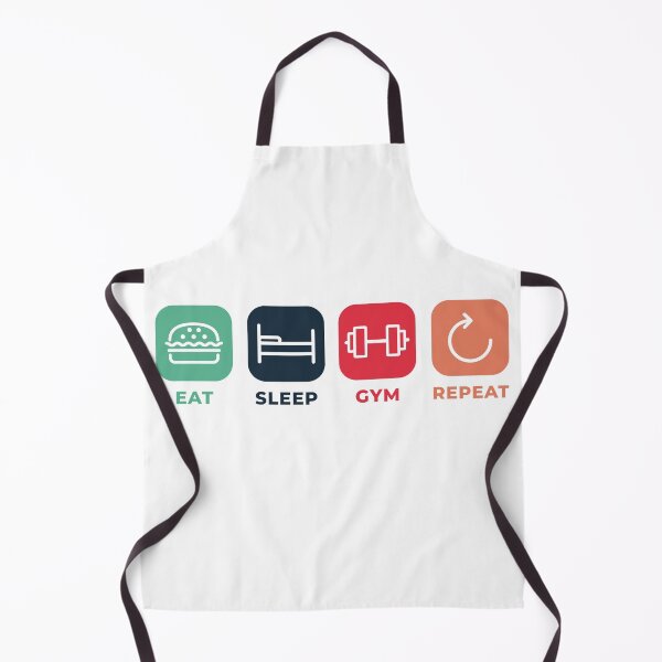 Item preview, Eat Sleep Gym Repeat designed and sold by Marguerite Faure.