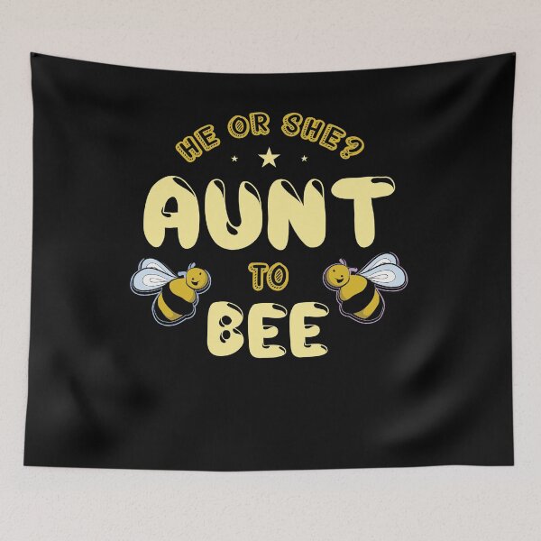Item preview, He Or She? Aunt To Bee Baby Announcement Honey Bees Insect designed and sold by shirti.