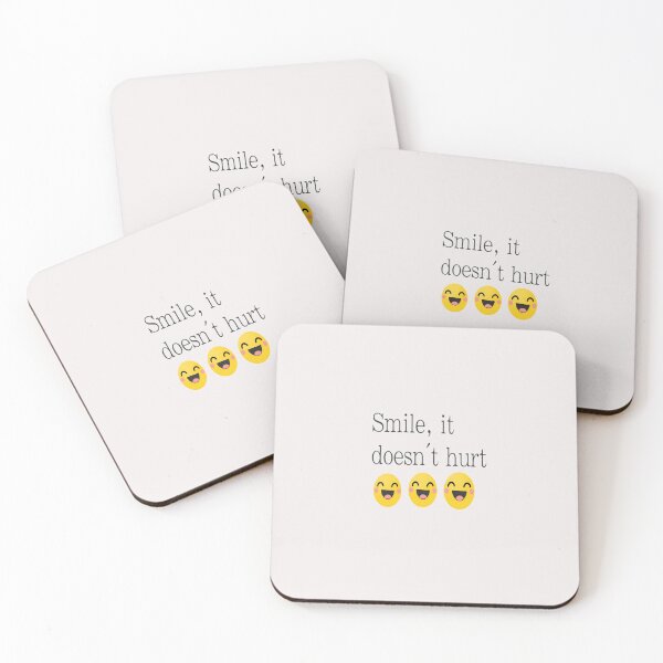 Item preview, smile it doesn't hurt designed and sold by djo-design.