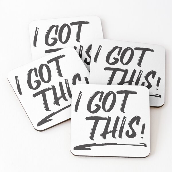 Item preview, I Got This! - Dark Print designed and sold by GeekyMumDesigns.