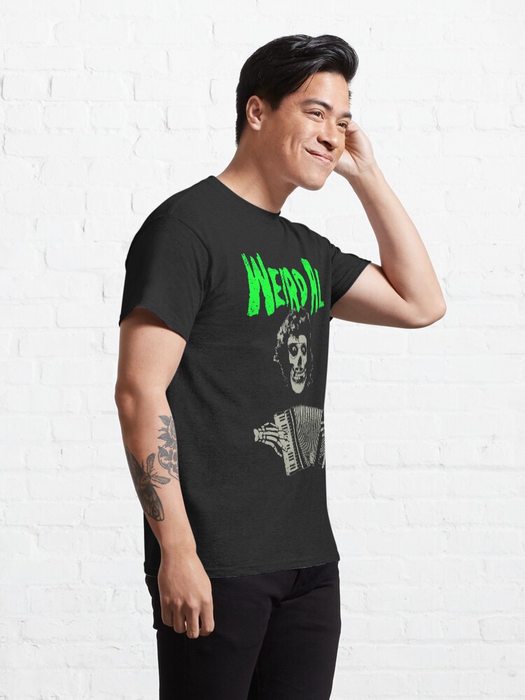 "Weird Al meets the Misfits with Accordion" Tshirt for Sale by Sketchy