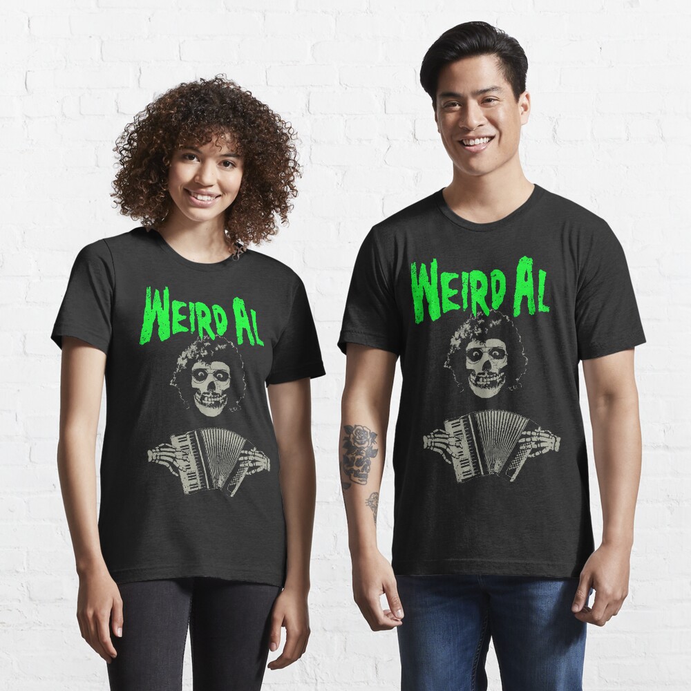 "Weird Al meets the Misfits with Accordion" Tshirt for Sale by Sketchy