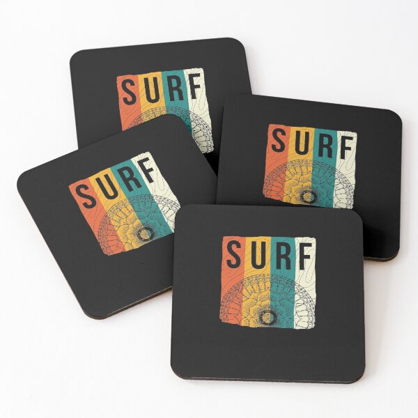 Item preview, Retro Surf Vintage Mandala Van Surfer Surfing design designed and sold by Luxara1.