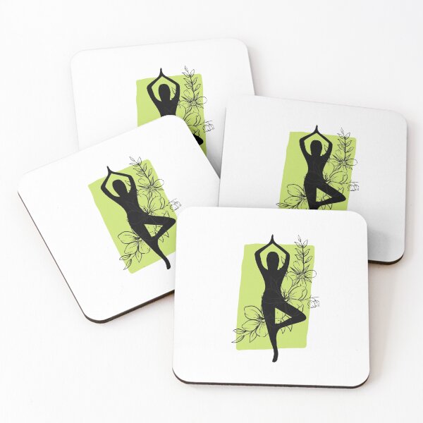 Item preview, Yoga Stand Flower Green designed and sold by BohoMoon.
