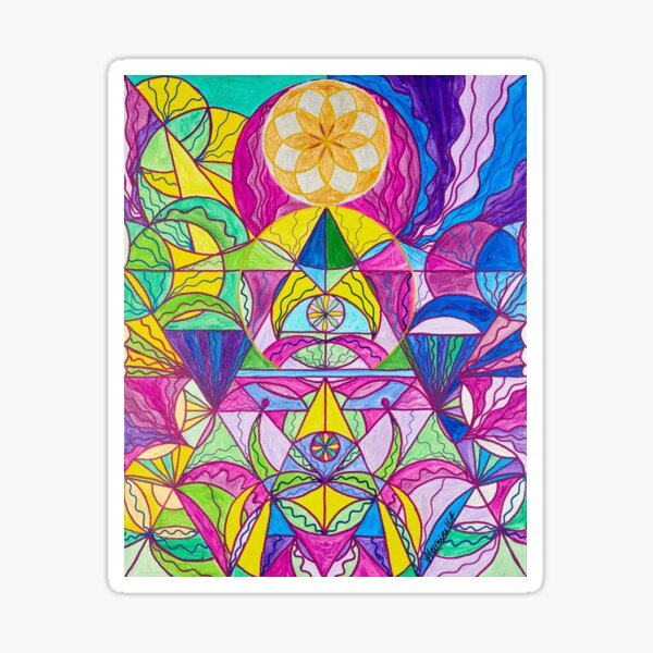 Ich sehe durch Illusion Sticker