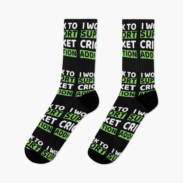 Item preview, I Work To Support Cricket Addiction designed and sold by bifkee19.